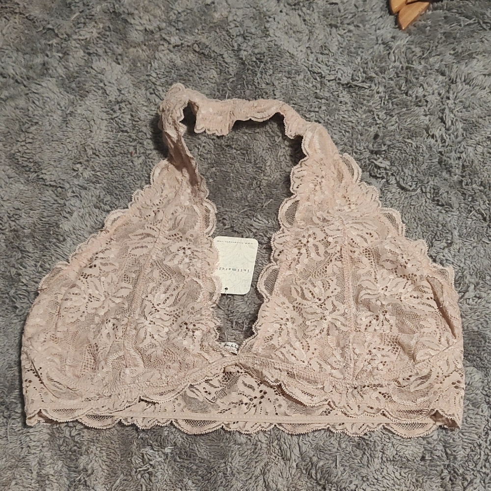 Free People Lace Bralette - Cream